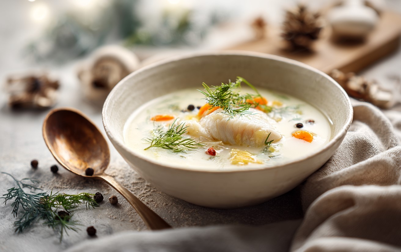 Zupa wigilijna z karpia